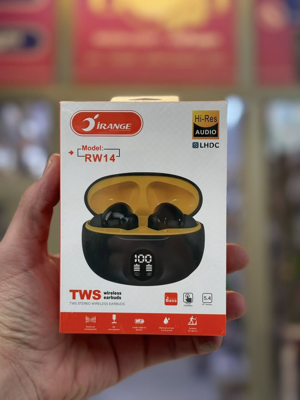 ✅✅🤙🏻🤙🏻 عرض خاص بسعر 8000 🤙🏻🤙🏻✅✅

▪️ايربود Irange نوعية ممتازة 
▪️ لون اسود مميز مع شاشة لبيان نسبة الشحن
▪️ نوعية جيدة ضمان تجربة وبستر مناسب 
▪️تدوم قرابة 5 ساعات 

✅✅✅✅ سعر القطعة 8000 فقط ✅✅✅✅

➖➖➖➖➖➖➖➖➖➖➖➖➖➖➖
❇️ يتوفر 🚚 توصيل لجميع المحافظات 🔥
للتواصل : متواجدين فقط على الواتساب 
*********** طارق
او الانستغرام https://www.instagram.com/moon_ligth100?igsh=emYyeWVheXUyaHk0&utm_source=qr
➖➖➖➖➖➖➖➖➖➖➖➖➖➖➖
العنوان 📍 : هيت - الجمعية الاولى - ( شارع حامي حميد) ( مكتب مون لايت moon light ) مقابل مجمع الملكة - مجاور مكتبة اقلام
