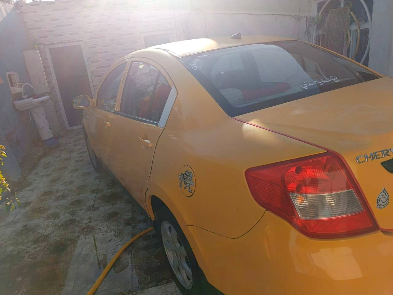 سلام عليكم شيري E5 موديل 20014 كفاله عامه من التبديل كير ومكينه خير من الله مكينه 1800  تخم تاير حداديه تبريد ثلج تدفئه بصمه أبواب فتحه بالقماره تحكم استيرن..  مصفره هيئه وغرامات رقم بابل السعر ٤٥ وبيه مجال حك الجيه
عنوان السياره الدوانيه مركز محافضه ***********
