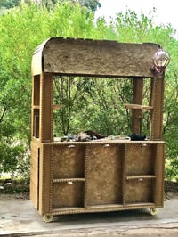 عربانه خشب للبيع كهربائيات كامله مع جام مع گلوب الطوبه  اليمنه موجود ب...