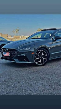 للبيع او مراوس بشمالي سوناتا Nلاين موديل 23 وارد امريكي ضرر كلش بسيط ط...