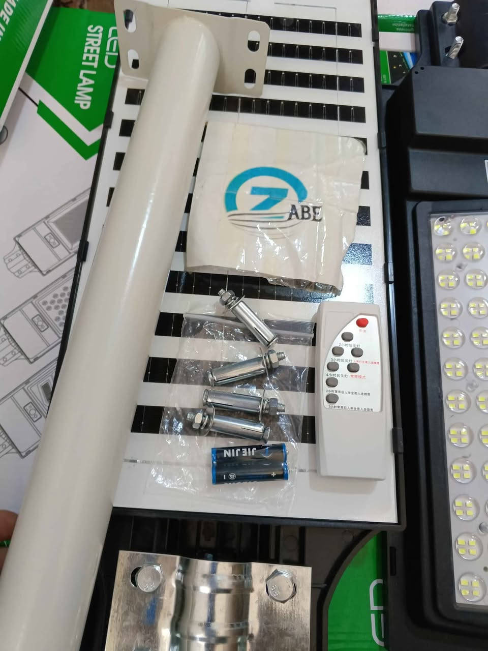 پێشانگای زەبێ zabeshow
بازاڕێکی ئۆنلاین بەتاک و کۆ ئیش ئەکەین
لایت شەح نەوزەی خۆر 
گەورە و بەهێز بۆ ماڵ  و باخەکەت
بۆری هەڵواسین و چەوی خۆی لەگەڵە 
حەوت بەرنامەی کارکردنی هەیە
نرخ/٢٧٠٠٠

گەیاندن بۆ هەندێک گەڕەک و ناونیشانی نێو شاری سلێمانی بێ بەرامبەرە
گەیاندن هەیە بۆ تەواوی کوردستان و عێراق السليمانية, العراق


**إذا كنت صاحب هذا الإعلان وتريد حذفه لأي سبب، رجاءا أرسل رسالة إلى الدعم الفني**