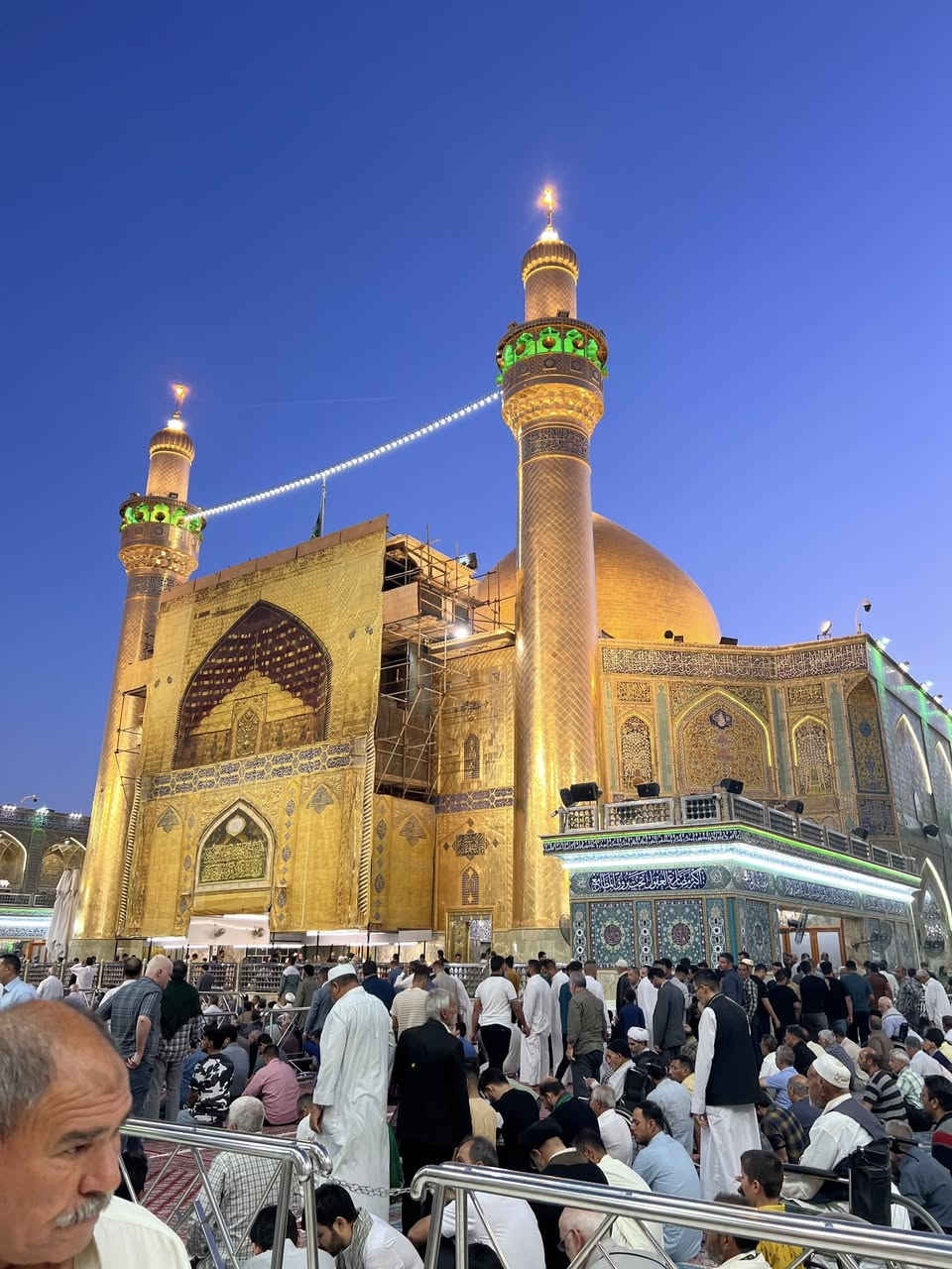 على بركه الله
سوف تنطلق حمله أحباب الرضا(ع)🕌
1_كل يوم خميس الى كربلاء المقدسه ومخابز باب الأغا
بعد صلاه الظهر الساعه⏰️ 12:30ظهرا النفر(6)مرجع
👇👇👇👇👇👇👇👇👇👇👇👇👇👇👇
2_يوم الجمعه الى النجف الأشرف والكوفه وزياره القبور 
الساعه⏰️ التاسعه٩صباحا النفر(10)مرجع
👇👇👇👇👇👇👇👇👇👇👇👇👇👇👇
مكان الحمله الشعله أم نجم شارع سالم
للحجز والاستفسار***********واتساب علي عادل
