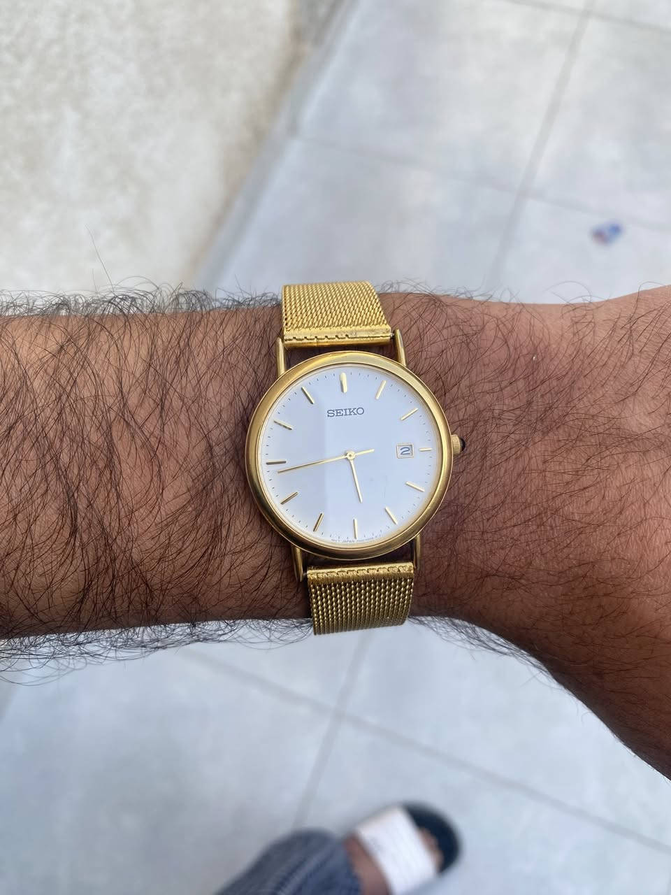 ساعهSEIKO
ياباني اصلي كلاسك سلم ساعه

نافذه لتاريخ سير حصيرة مستبدل

قطر35/40 نظافه عاليه جدا جدا 

سعر50 الف يتوفر توصيل لجميع العراق


**إذا كنت صاحب هذا الإعلان وتريد حذفه لأي سبب، رجاءا أرسل رسالة إلى الدعم الفني**