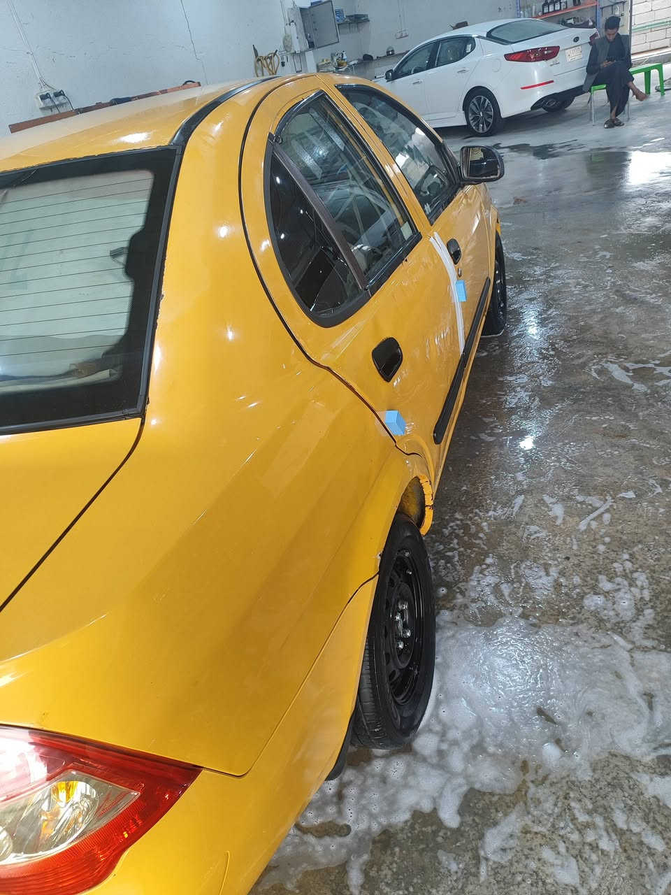 السلام عليكم
طيبه للبيع موديل 13
مكينه وكير خير من الله
تخم تاير جديد 
تبريد كامل عوزه بس كنبريسر
صدر كله جديد 
كهرباياة كلهه شغاله 
سعر 30 وبيهه مجال 
مكاني الناصريه سيد دخيل 
*********** تصال وتساب
