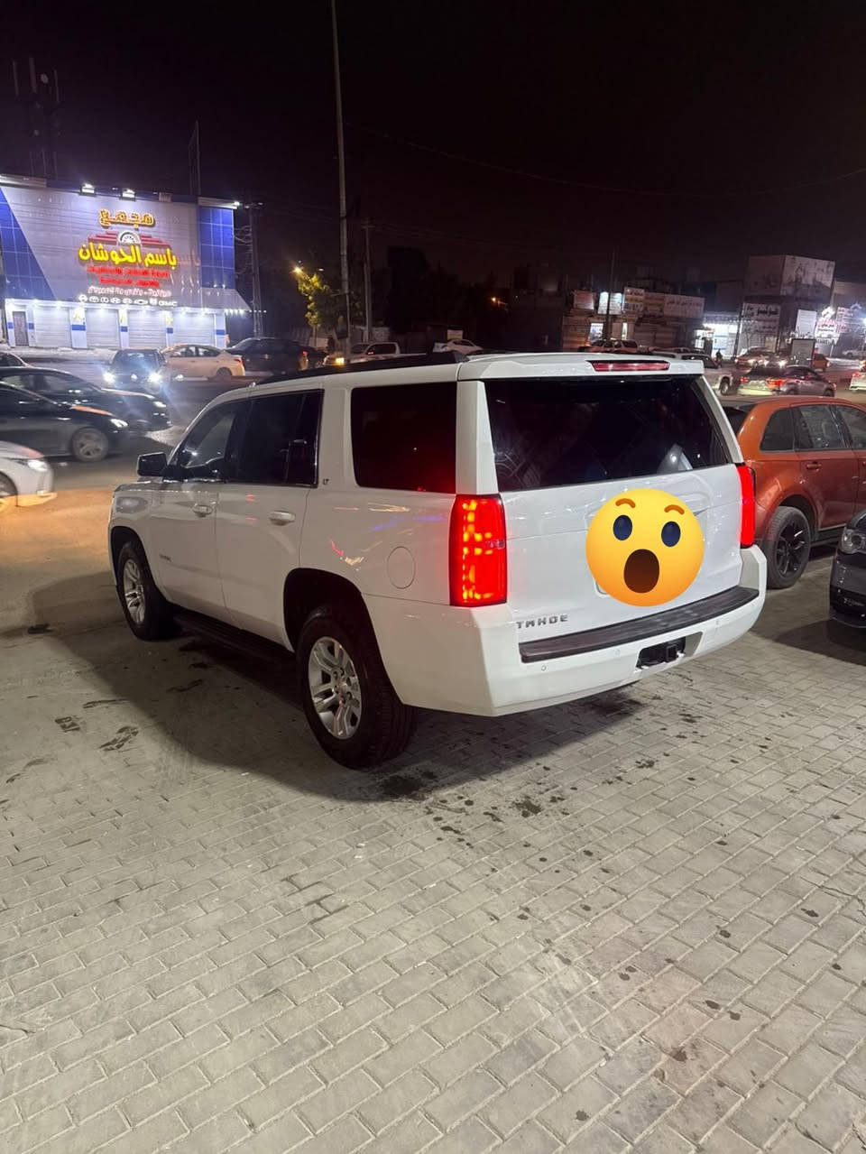 السلام عليكم تاهو ادوات دخول جديد موديل 18 السياره حاويه دواخل عسلي ضربتهه جاملغ وبنيد 
واحه بيهه صبغ ابيعهه حزام مكينه كير كفاللله 
***********
البصره الموفقيه الاملاك.
