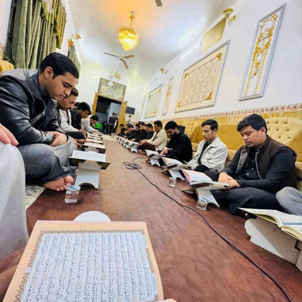 بفضل الله ومولانا صاحب الزمان (عج) استمرار مركز الإمام المهدي للقرآن الكريم في
#الجلسات_القرآنية_في_بيوت_المؤمنين 
المرحوم :- مصطفى غازي
قراءة نصف جزء من القرآن الكريم
مع زيارة عاشوراء المباركة
وراية الامام الحسين ليتبرك بها اصحاب الدار
#مركز_الإمام_المهدي_للقرآن_الكريم
مقر المركز : الحمزة الشرقي - مضيف الحاج غاوي الگيم

للتواصل مع المركز من خلال...
رقم الهاتف الواتساب:- ***********

فيس بوك:-
https://www.facebook.com/profile.php?id=61567026812167&mibextid=ZbWKwL

تيليكرام:-
https://t.me/ALmahdiQuran1

انستغرام:-
https://www.instagram.com/m_h.quran/profilecard/?igsh=MXY3YTRkamVsc2FqZg==

رابط لجميع الصور :- 
https://t.me/+xJO4j_5x6IwyOTYy
