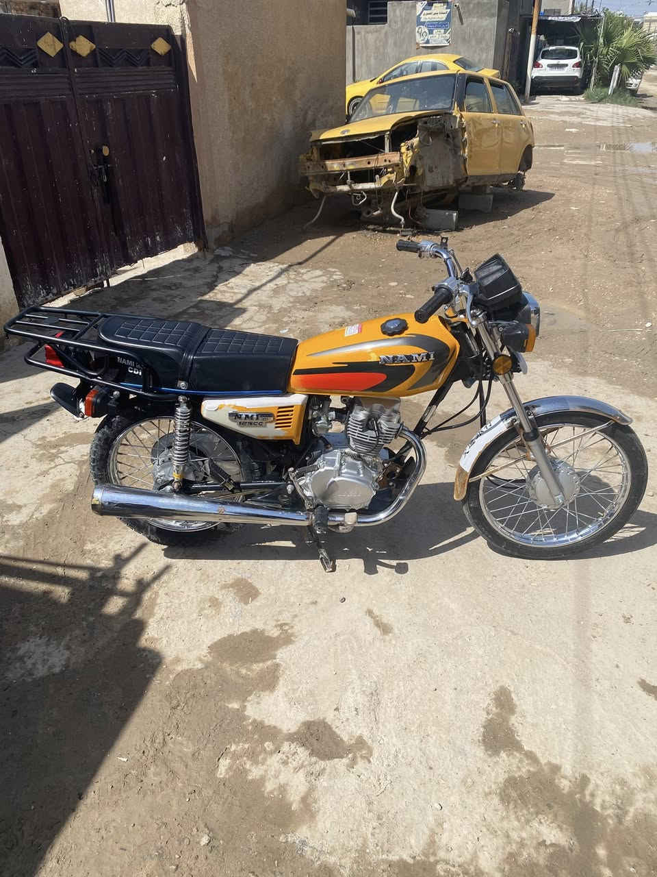 السلام عليكم 
دراجه نامه ٢٠٢٣ لون اصفر سعره مليون وبيهه مجال وراقهه موجوده
مكان بابل نادر الاولى 
الانتصال ***********
