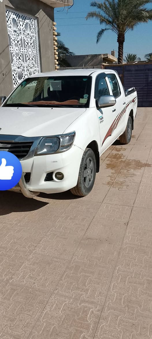 سلام عليكم من رخصت الادمن المحترم للبيع فقط هايلوكس موديل 2014 اصل  رقم وسنويه بسمي تحويل ثاني يوم تخم تاير حداده جديده كير ومحرك كفاله برغي مامفتوح بيه سياره مكفوله كفاله عامه سعر 190 بيه مجال حك جيه 
مكلف بنشر  تواصل *********** مكان سياره ناصريه شطره
