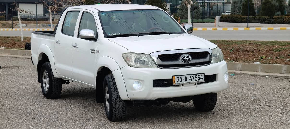 توێتا هایلوکس مودیل ٢٠٠٩ سعودی
ژ.م ***********یان***********
شوێن سلێمانی نرخی ١٧٣گەڵا
مەکینە نەکراوە ٢٣٠هەزار ڕۆشتوە
بێ بۆیاخ نموونەیە لەجوانی بطڵ و ABSو ناوسوور شاشەو کامێرا و زینۆن
هیچ مەسروفی نیە کارەبای و تەبرید و گەرمی و تندوتۆڵی بەشەرت
ڕەقەم و هەزەی تازەیە سەنەوی بەسەرچوە تەحویل بەشەرت السليمانية, العراق
