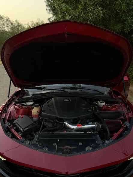 كمارو ٢٠١٩ محرك V6 كير اوتماتيك تبرونك
ماشية ٢٦ الف ميل تعمل بنضام الاقتصادي v4 بالسرعات الطبيعية بالسبورت V6 
لون ماروني بلاك ادشن 
عليها تزويد جويتر وشوتة kn بلادي
فول ١/١ 
بصمة تشغيل عن بعد
فتحة سقف ، ستيرن رياضي حرف D 
شفتات بالستيرن مع تحكم كامل 
اوضاع قيادة متعددة
كراسي ٢ كهرباء تدفئة وتبريد بالكراسي
لد امامي وبلوجكتر لد خلفي 
شاشة جبيرة هاند بريك بصمة
كامرة خلفية دوارة 
ويل كب بلادي اسود 
جديدة جدا وبالحقيقة احلى من الصور
صور الحادث وسونار موجود بيها
بنيد وجاملغ مبدلات بلادي ومصبوغات فقط
رقم بغداد الجديد سنوية وهزة جديدة ب اسمنا السيارة تحويل مباشر
السعر ١٧٣ وبيها مجال بسيط
***********
