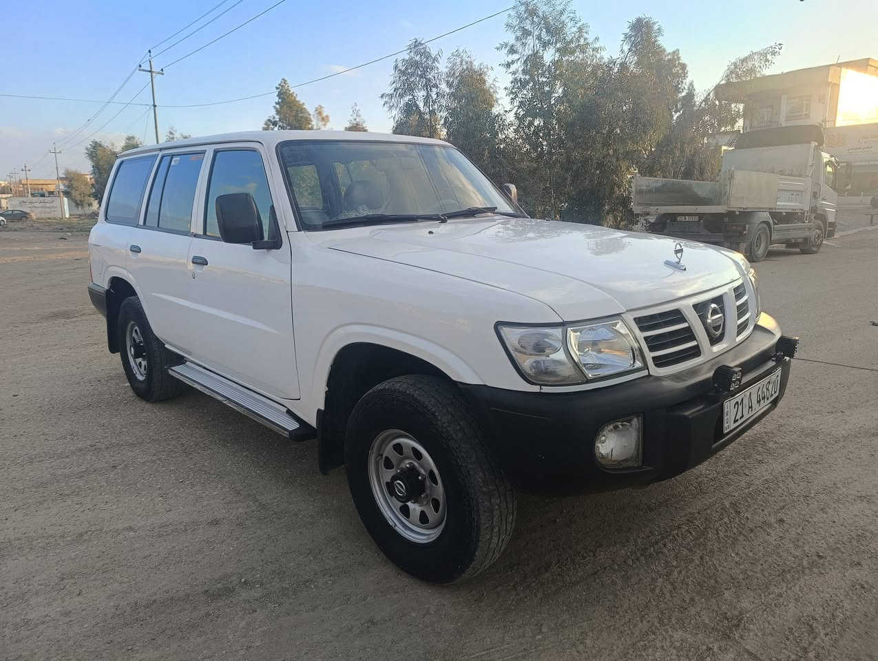 ***********پاتڕۆڵ مۆدێل 2001موحەسەن گێڕومەکینەوئەکسل و دەبڵ ئەکسلی بەشەرت بێ دەعم و لێدراوی پێشی نەتەقیوە سەنەوی تا2030تازەیە تەحویل و غەرامەوبڕاوە بەشەرت ناوی لەحاسیبە نیە بەشەرتی هەموو ئێراق سعری 93گڵاو یەک تۆزێک مەجال ***********ناونیشان چەمچەماڵ
