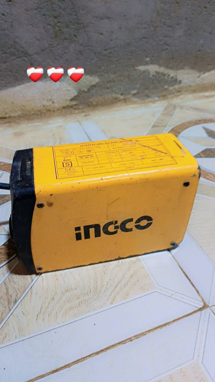 مكينه لحام انجيكو اصليه سعر ٥٥ مكاني الكحلاء *********** شرط الشغل لحيم وهرش
