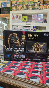 المواصفات : ✅شاشة جديدة حجم 22 انج عريضة wide   ✅VGA & HDMI &AUX ✅محول...