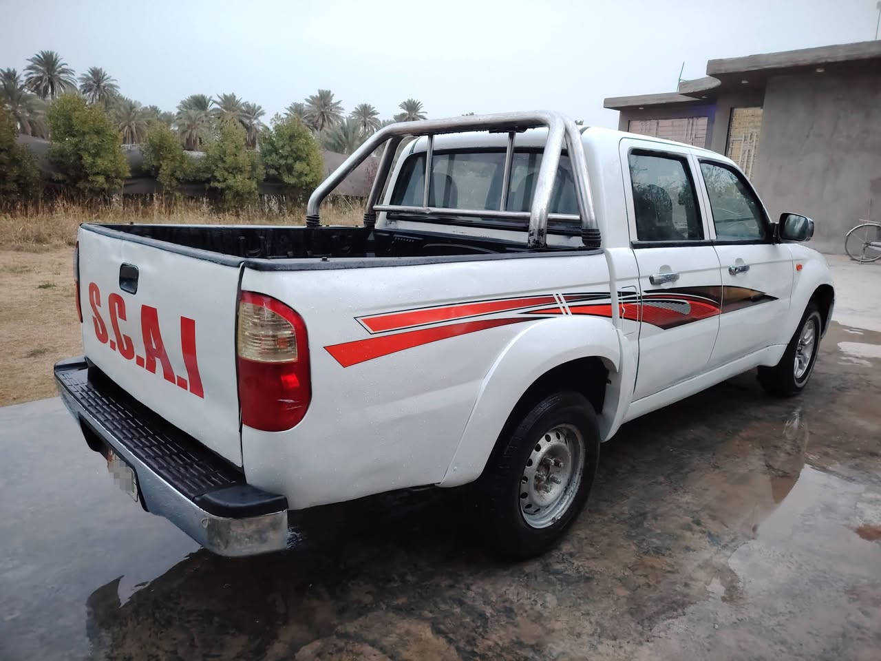 بيكم سكاي 2013 رقم الاماني شرط التحويل مكينه وكير واكسن مكفولات سياره مكفوله من الضربه وتبديل مصبوغه اثر جرد وشخوط وعندي صور قبل الصبغ السياره بدون خياس حداديه جديده زوج تاير امامي جديد شاده ارضيه مغلفه جلد غرفتها نضيفه السعر ٤٣ وبيها مجال *********** ***********
