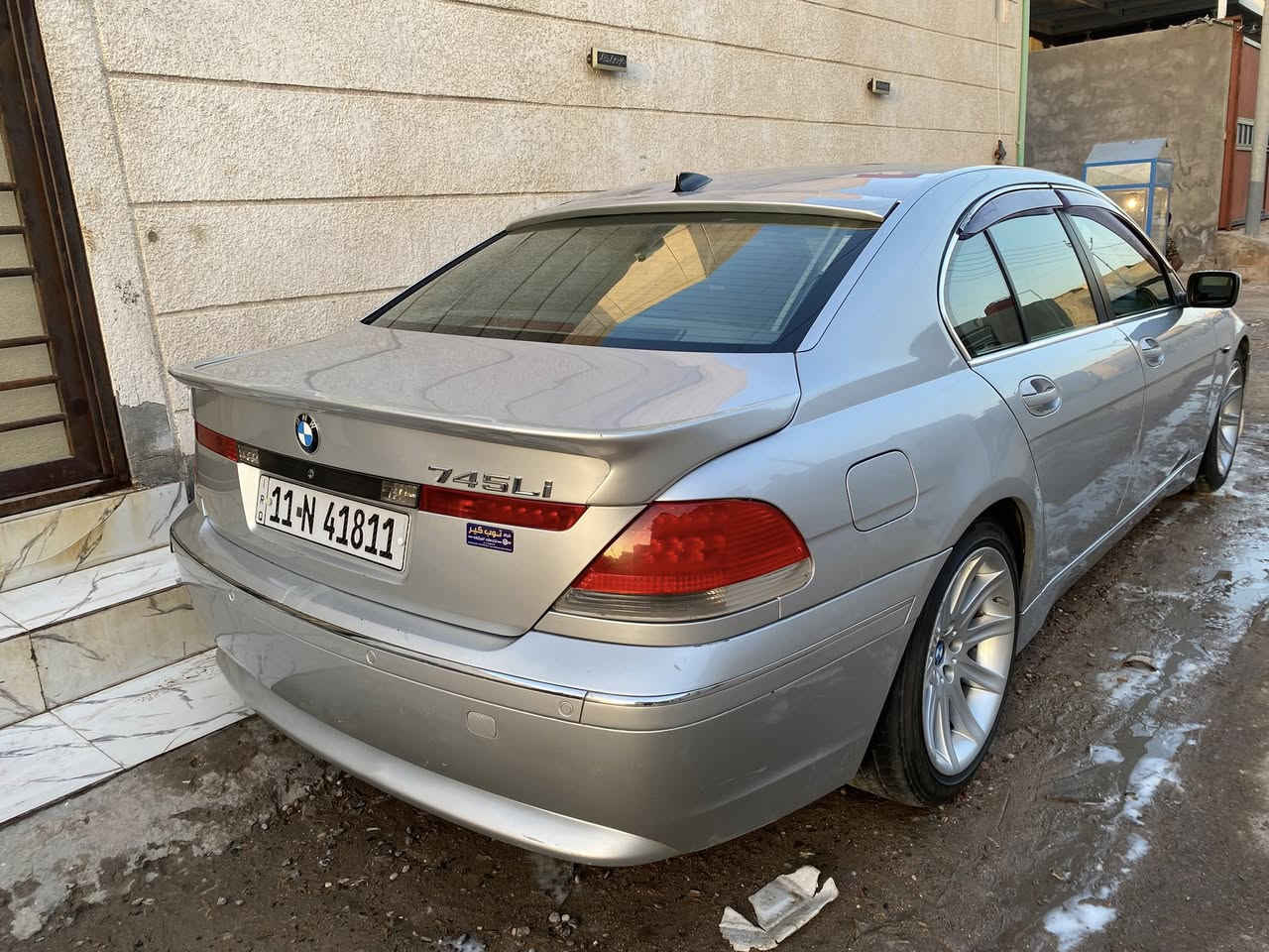 سلام عليكم
البيع BMWe65
مديل 2002/745
سياره بدون صبغ جاملع عكس يايق بي صبغ بلهلال 
سياره جهزه من كلشي بدون اي نقص مكينه كير 
حداده عربانه خلفيه مصارلي شهر من بدلتهن 
جنطه شفط كهرباء كشنات تتفه تبريد تدليك ماحتاج اذكر مواصفات الجناي عرفه رايده 125 فقل ***********مكان سياره بصره
