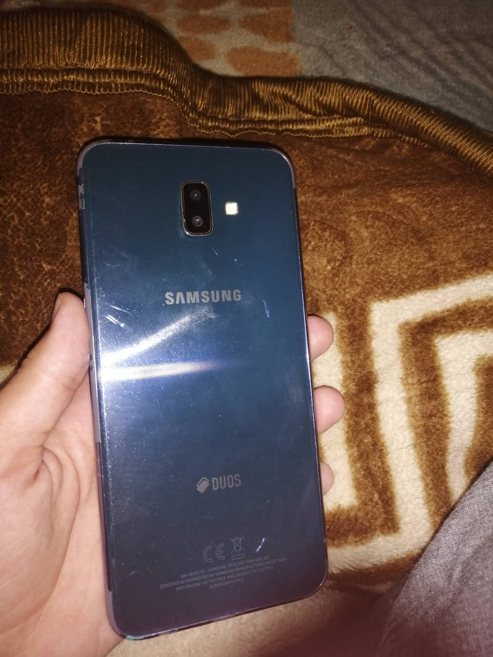 للبيع سامسونج جالاكسي J6 Plus بحالة جيدة جداً ✨
​جهاز Samsung J6 Plus للبيع، الجهاز استخدام شخصي ونظيف جداً من الداخل والبرمجة. 📱
الجهاز يعمل بشكل ممتاز وما بيه أي عطل، بس اكو خدوش بسيطة بالكفر الخلفي (بسبب الكفر) مو مأثرة أبداً على أداء الجهاز المواصفات:
​شاشة كبيرة وواضحة.
​تصميم أنيق ومميز.
​كفاءة عالية بالتطبيقات اليومية.
​💰 السعر: 120 ألف دينار (وبيه مجال للطيبين وتدللون).
​للاستفسار أو المعاينة، راسلوني على الخاص.
العنوان ميسان حي المعلمين الجديد


**إذا كنت صاحب هذا الإعلان وتريد حذفه لأي سبب، رجاءا أرسل رسالة إلى الدعم الفني**