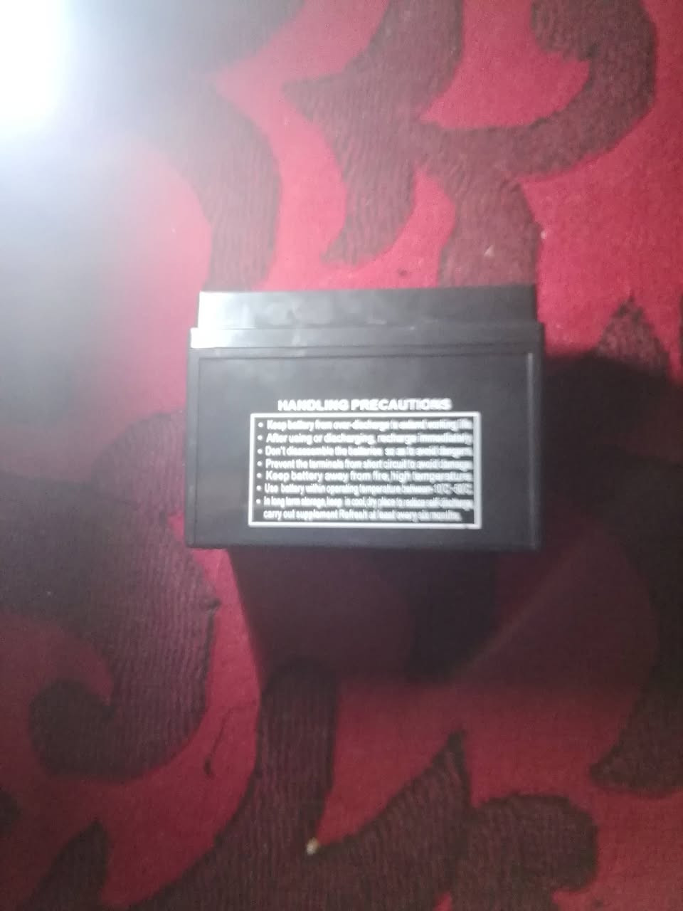 سلام عليكم اخوان باتري للبيع مال ماطور ماكس عدلة شرط جديد مامستعمل بعد شرط الفحص رقمي اسيا *********** وهذا كورك ***********
