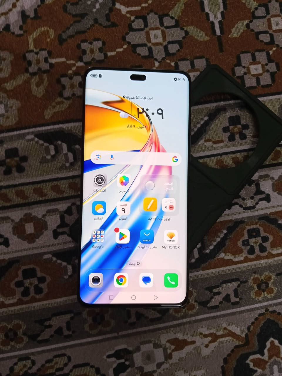هونر إكس 9 سي
جهاز أخو الجديد شرط الفحص 

بدون ملحقات فقط كفر 

اذكره 256 رام 16

شاشه اوملد منحنيه ضد الكسر 

بصمه مدمجه بالشاشه

بطاريه 6600 

فقط كفر وياه


**إذا كنت صاحب هذا الإعلان وتريد حذفه لأي سبب، رجاءا أرسل رسالة إلى الدعم الفني**