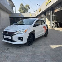 ميتسوبشي ميراج موديل 24 وارد امريكي لون مميز ( تو كلر )  حادث بسيط موض...