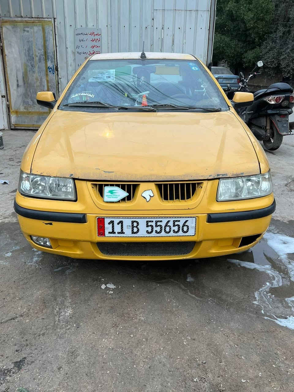 سلام عليكم سمند موديل 11سياره نضيفه بس يرادله ترتيب تخم تايار كهربايات كله شغاله تبريد شغال امصفره غرامات هيه راقم انكليزي تحويل ثاني يوم 33وبيه مجال عنواني بغداد جديده ***********
