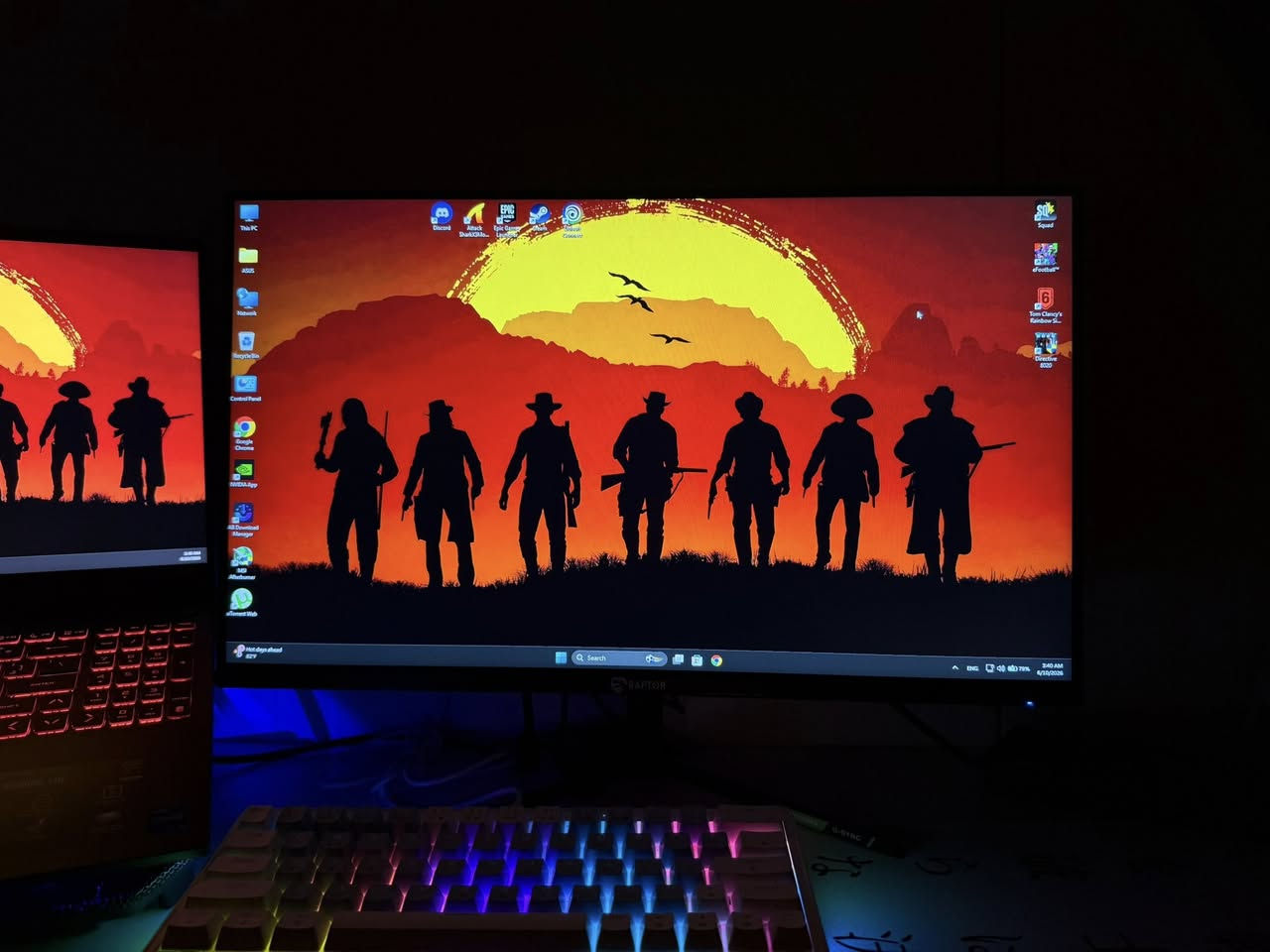 السلام عليكم
شاشة Raptor 

24

IPS

180HZ

1Ms

Hdr                                بعت الحاسبة وبقت شتريتها قبل سبوع الله شاهد صارت علية ب160

وياها ماوس اتاك شارك X3 مستخدم 10 ايام بعدة جديد 

رايدهن ثنينهن 150 قفل توصيل موجود


**إذا كنت صاحب هذا الإعلان وتريد حذفه لأي سبب، رجاءا أرسل رسالة إلى الدعم الفني**
