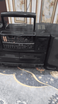 مسجل استريو • كاسيتين • راديو ٤ موجات