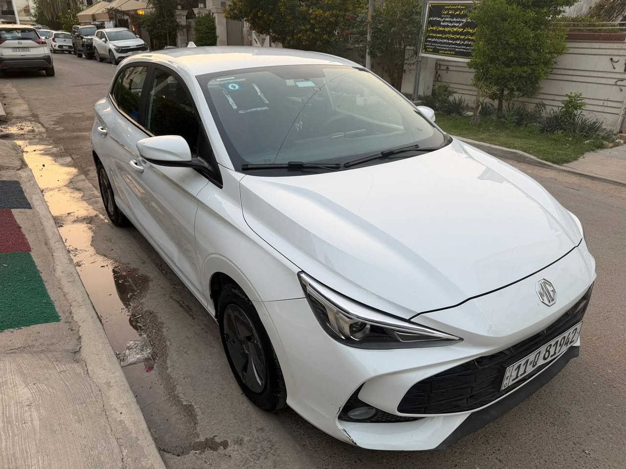 السلام عليكم  MG3
2025 رقم بغداد بآسمي تحويل مباشر 

بضمان 6 سنوات + 200 الف كيلو متر

‏‎المحرك 1500 تنفس طبيعي دبل كامشفت 

كير اوتماتيك

شاشه ابل + اندرويد 

كامره خلفية

تحكم ستيرن جهتين 

لايت لد + بك لايت Led

بلوجكترات امامية

اشاير بالمري الجانبية 

لايت عدسة 

حساسات خلفيه

حساس ضغط اطارات

 4 جام كهرباء

السياره زيرو ماشيه 13 الف

تحويل ثاني يوم مكان السيارة بغداد الكرخ 

الاستفسار ***********
