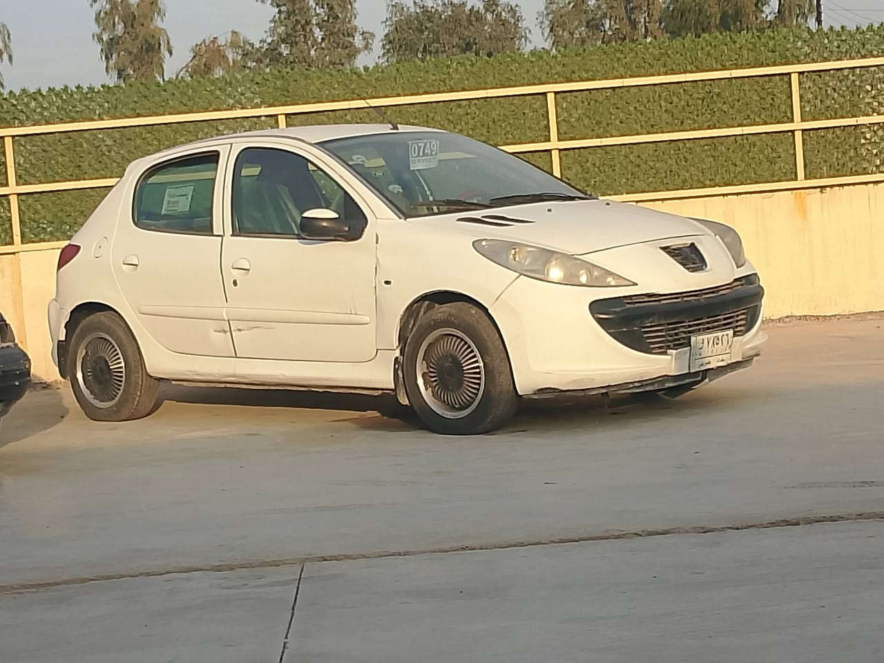 بيجو 206
الموديل 2010
المحرك 2000cc 
أربعة سلندر
گير عادي
بدون صبغ
الموقع ديالى/ناحيه سيف سعد/معرض الشموخ المركزي 
السعر 60 ورقه وبي مجال قليل


**إذا كنت صاحب هذا الإعلان وتريد حذفه لأي سبب، رجاءا أرسل رسالة إلى الدعم الفني**