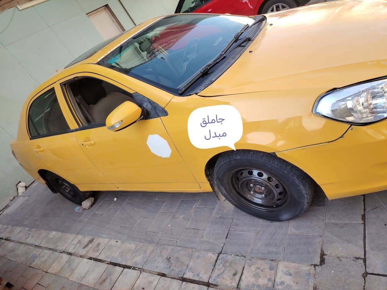 يا الله السلام عليكم / للبيع او مراوس ويه بيوادي خصوصي كير
السلام عليكم 
BYD G3  بيوادي جي ثري تكسي جوال كير عادي 2013
تفاصيل السيارة كاملة حتى ما اتعب الي يجي ولا اضم شي على أحد 
🌟1: نواقص السيارة(باور ستيرن بيه صوت ونه لكن طبيعي يلوف وخفيف+ درايم شفتات بيهن صوت طكطكه خفيف)

🌟2: كير شاده قبل 5 أشهر مال بيوادي اف ثري 2019 +
محرك هوندا  ياباني جديد 

🌟3: صدر كامل امامي وخلفي مبدل جديد فقط الدبل اليسار بيه ضعف وليس تعبان اثر طسه قويه
 ومشط ستيرن مبدل قبل 4 اشهر 

🌟4:كشر  ( جاملق امامي يمين مبدل جديد+ بارد باب سائق+ بارد بداية القماره مأشر عليه واضح اثر سيباية+ الهلالات والدوس معمرات جديد وصبغ  والدائر الامامي مال الفتحه اثر زنجار والباقي واضح بالتصوير)

🌟5: تبريد منضومة جديدة بداية الصيف شادها+ مروحة ستاركس الحجم الكبير 
🌟6: باسمي ورقم بغداد سنوية ساقطه بشهر ال3 صار 3 اشهر+ هيئة وغرامات تاخذ صافي بعد الانتفاق 

🌟7: داخل مدوشم  ارضية وكشنات وسفريات وشاشه وكل الكيجات والامور شغاله 

🌟8:ماصدات جدد + عدسات بيهن ضوء صلوات على محمد خير من الله 

🌟9:باتري جديد+ تايرات نص عمر 

🌟10: كل كهربائيات شغاله وعلى وضع شركة بدون قطع وتلزيك+الجامه الامامية بيها فطر 

🌟11:  مضيوف الها منضومة غاز حكومة رسمية (تنسى الدونز والصرف تمشيك بالداخل بالصيف ويه التبريد 400 كيلو متر و بالشتاء 500 كيلو متر  ب10 الاف دينار)

🌟اخوان هاي كل تفاصيل السيارة حتى ما اتفاشل ويه احد او يجي ويلكه غير شي ومصوره فيديو وصور جديدة 

مكان سكني بابل وردية خارج 
ومتواجد عملي اغلب الأيام بين بغداد وبابل 

بيع او مراوس ويه بيوادي خصوصي كير عادي او محور كورلا 

للتواصل وات ساب واتصال وخاص 

***********
