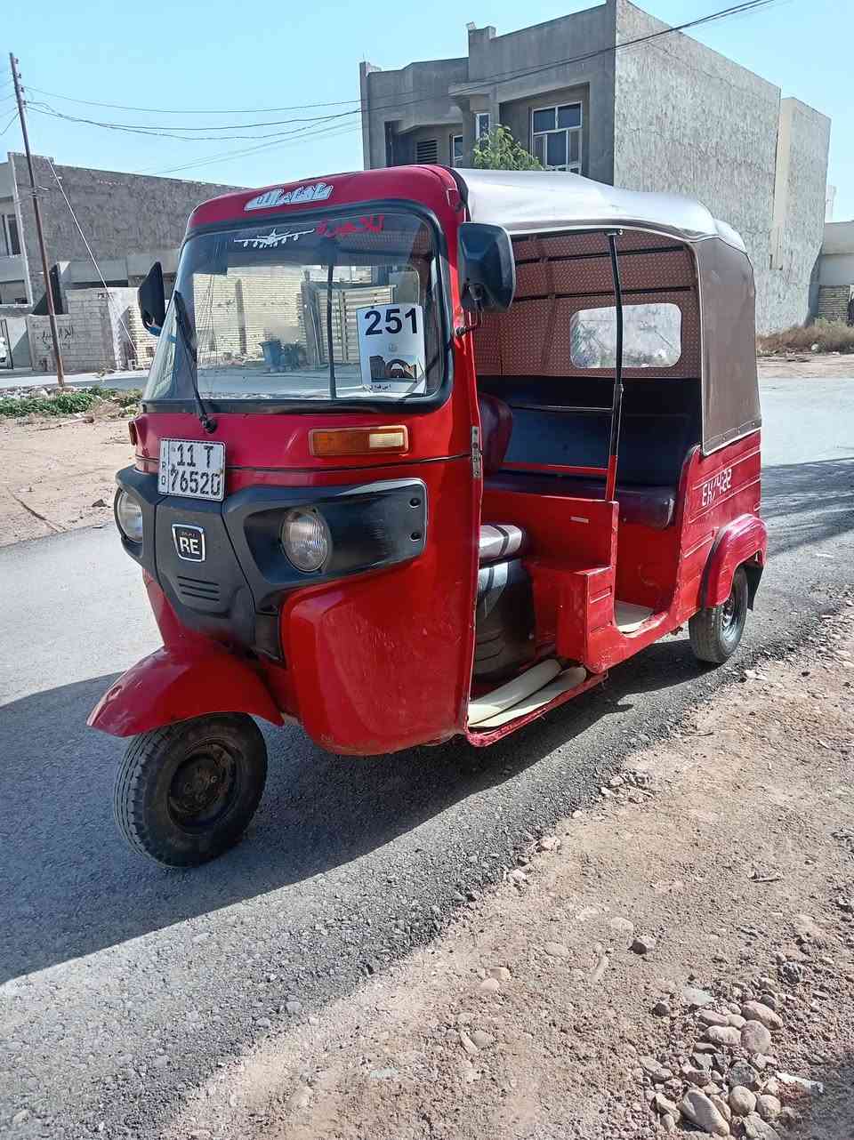 لبيع تكتك موديل 17 تكتك رقم وجاهز مكينه مجفته جديد سعر3800وبيه مجال مكلف بل نشر  *********** مكانه بغداد المدائن
