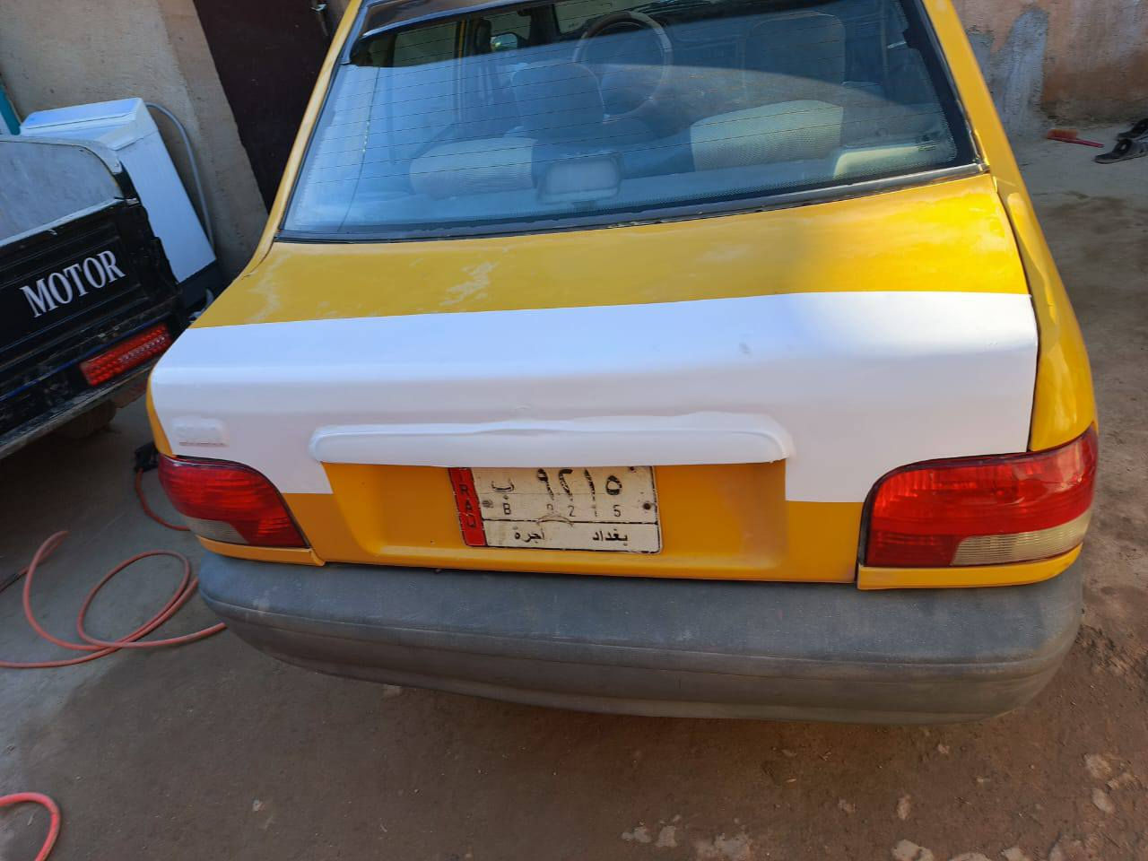 السلام عليكم سايبا2011 كير ومحرك وحداديه  تخم تايرات نضيف مال جناي سياره جاهزه كبل للشارع 
رقم بغداد انكليزي باقي ع الاستلام بالسنويه انكليزي
(السعر22قفل) هيئه وغرامات مصفرهه قبل يومين 
الاتصال*********** 
مبدلات جاملغات اماميات بدون ضربه شواصي نضيفه
مامتوفر بلخاص👆 مكاني بغداد الزعفرانيه
