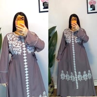 دشداشة كشمير • تطريز كامل • مقاسات وألوان