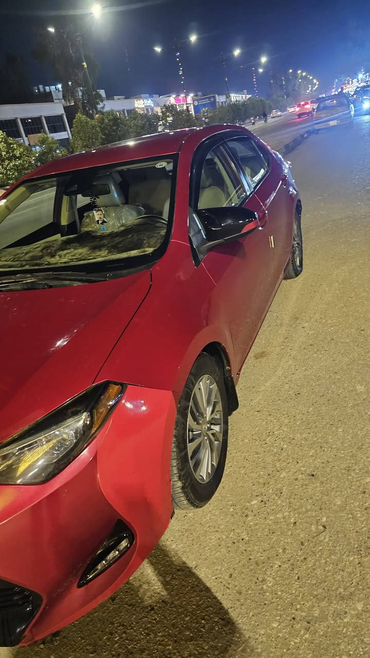 السلام وعليكم
السعر 145$ بيها مجال بسيط
وتساب ايضاً  ***********
كورلا LE 2019 للبيع
لون: ماروني 
بدون ايرباك صور الضرر موجود سياره بدون صبغ فقط 4 اصابع في الصندوك بضهر الرقم 
كير محرك بشرط جديد
صدره يخبل ع وضع الشركه
رقم اربيل
تبريد + تدفئه فول 
كاميرا
تحكم ستيرن
ماشية93 ميل
حادثها موضح بصوره
