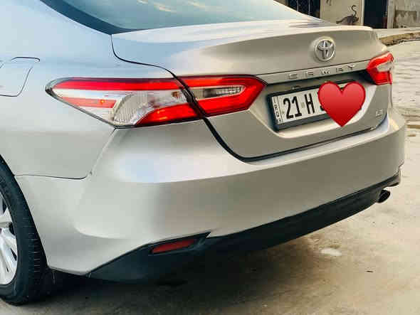 السلام عليكم
كامري موديل 20 LE بچم كبس ضرر خلفي 
رقم سليمانية سنوية وهزة جديد ماشيه71
ضرر قطعتين جاملغ وقبق الصندوگ تبديل 
بچم كبس 
السعر 185 
***********
