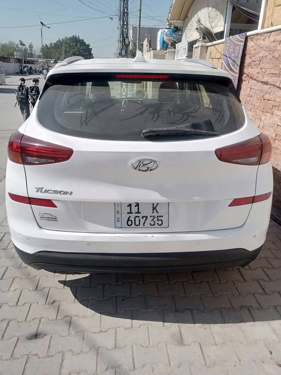 السلام عليكم توسان موديل 2020 خليجي شركه الكاصد سيارة جديد مكفول كفالة عامه على واضع  ماشيه 60 رقم موبايل *********** مكاني بغداد
