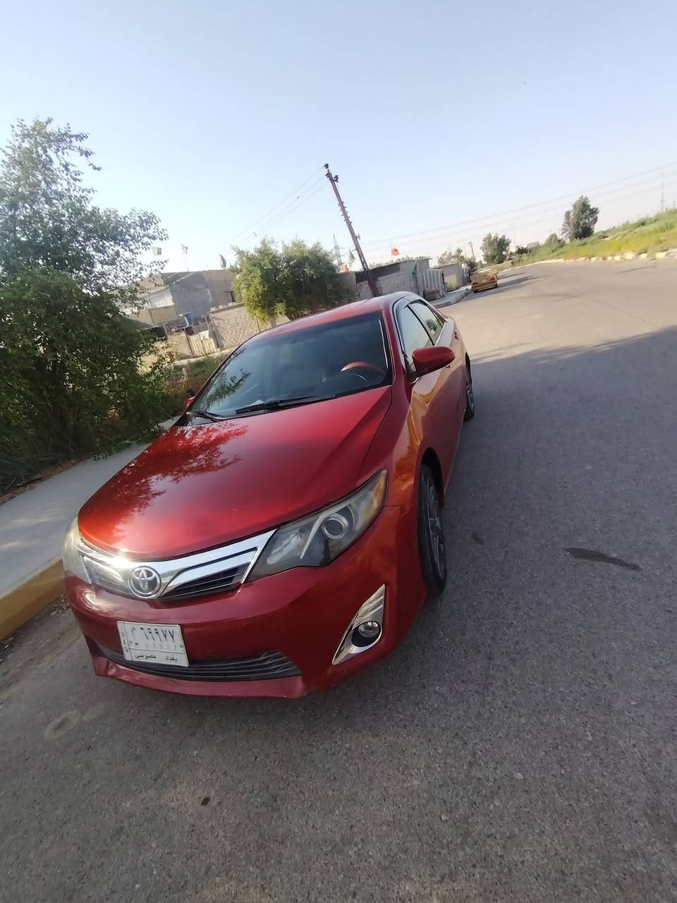 كامري موديل ٢٠١٢ فئه LE
رقم بغداد سنويه نافذه
مواصفات معروفه
 تحكمات شاشه
مثبت سرعه مانع انزلق
محرك كير مكفولات
تبريد ثلج❄️
حداديه امامي وخلفي نظيفه
غرفه نظيفه جدا
صبغ ٤ قطع بدون دواخل
سياره جاهزه
ويلكب حجم ١٨ مع تايرات نظاف
سعرهه ١١٨ وبيهه مجال بسيط
مكاني واسط العزيزيه ***********
