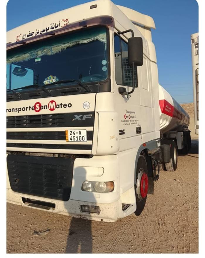 السلام عليكم سياره للبيع داف صهاريج موديل٢٠٠٣ مواصفات ريتايدر صوفج و تبريد و ثلاجه طوناج جي بي اس سنتين سياره باسمنا سنويه لغايه ٢٠٢٩ شهر ١٠ سياره جاهزه للشغل استفسار *********** واتساب
