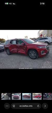 شوفرليت ترافرس 2023 فئة هاي كانتري يعني فول مواصفات حادث جانبي مرقم بغ...