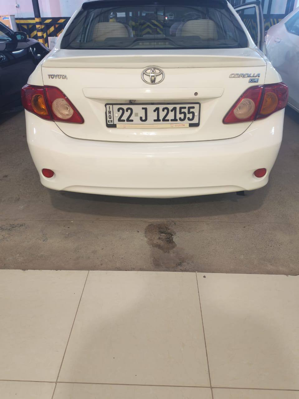 السلام عليكم
كورلا 2008 محرك 1800 بيها رش، البونيد وباب خلفي سياره جاهزه ما تحتاج مصرف خلاص رقم اربيل دولي السعر 113 و بيها مجال اتصل وتدلل ***********
