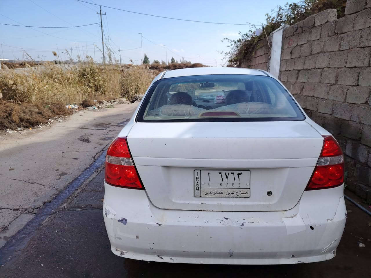 السلام عليكم افيو 2009 رقم صلاح الدين الماني وكاله عامة بسمي  تاكية بصفحة مبدل بيها بابين ومصبوغة عام جمالية مكان السيارة كيارة  ترهم مراوس وترهم بيع السعر50$ وبيها مجال اذا شراي اتصل وتدلل***********
