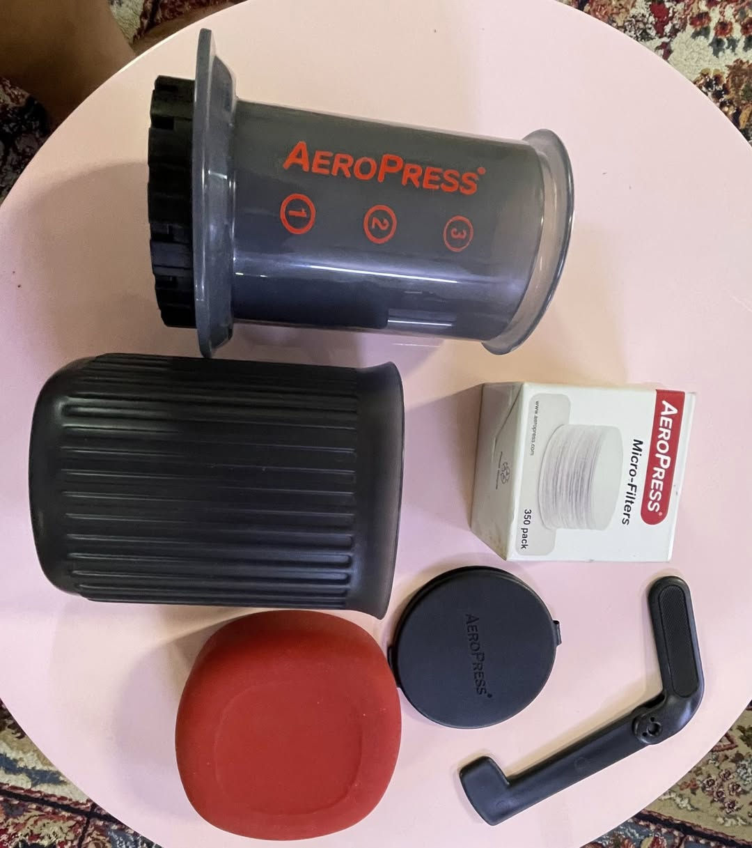 made in USA AERO PRESSايرو بريس جديد كامل ملحقاته السعر ٥٠


**إذا كنت صاحب هذا الإعلان وتريد حذفه لأي سبب، رجاءا أرسل رسالة إلى الدعم الفني**