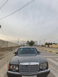 مارسدس جامبو 1992 بأسمي رقم انكليزي الجديد وهزة ماساقطة  مصبوغة اثر جر...