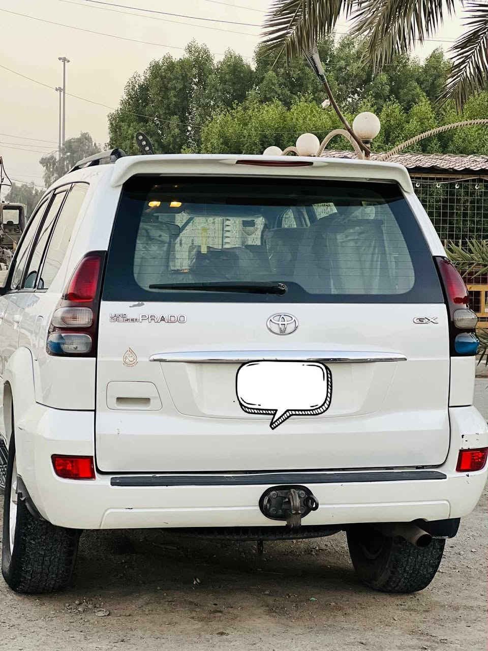 برادو 2008 للبيع
محرك 4 سلندر 2700 
السيارة ماشية 171 حقيقي يشتغل جرس 🔔 فوك ال120
المحرك والكير خير من الله وبحالة جيدة جدا 💯
الكشر ما بي صبغ ولا تبديل فقط موجود تگشير مثل ما موضح بالصور وسونار السيارة مرفق بالصور
السيارة رقم بغداد وباسمي تحويل مباشر
📍مكان السيارة بغداد _ المعامل _ حي النصر
السعر المطلوب 142 ورقة وبيها مجال بسيط
للاستفسار الاتصال على الارقام: 
‏***********
