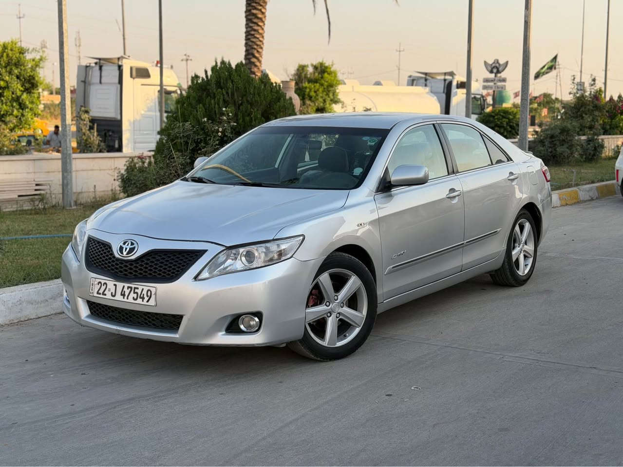 تويوتا كامرى موديل 2010 خليجي

                                                      سعر 88$ مجال قليل

گير محرك تبريد بشرط بدون صوت بدون بخار
سنوية رقم جديد شرط تحويل غرامات
سيارا 5 قتع صبغ بدون دواخل بجم خلفي كبس 

مكاني كركوك
رقم موبايل *********** كركوك, العراق
