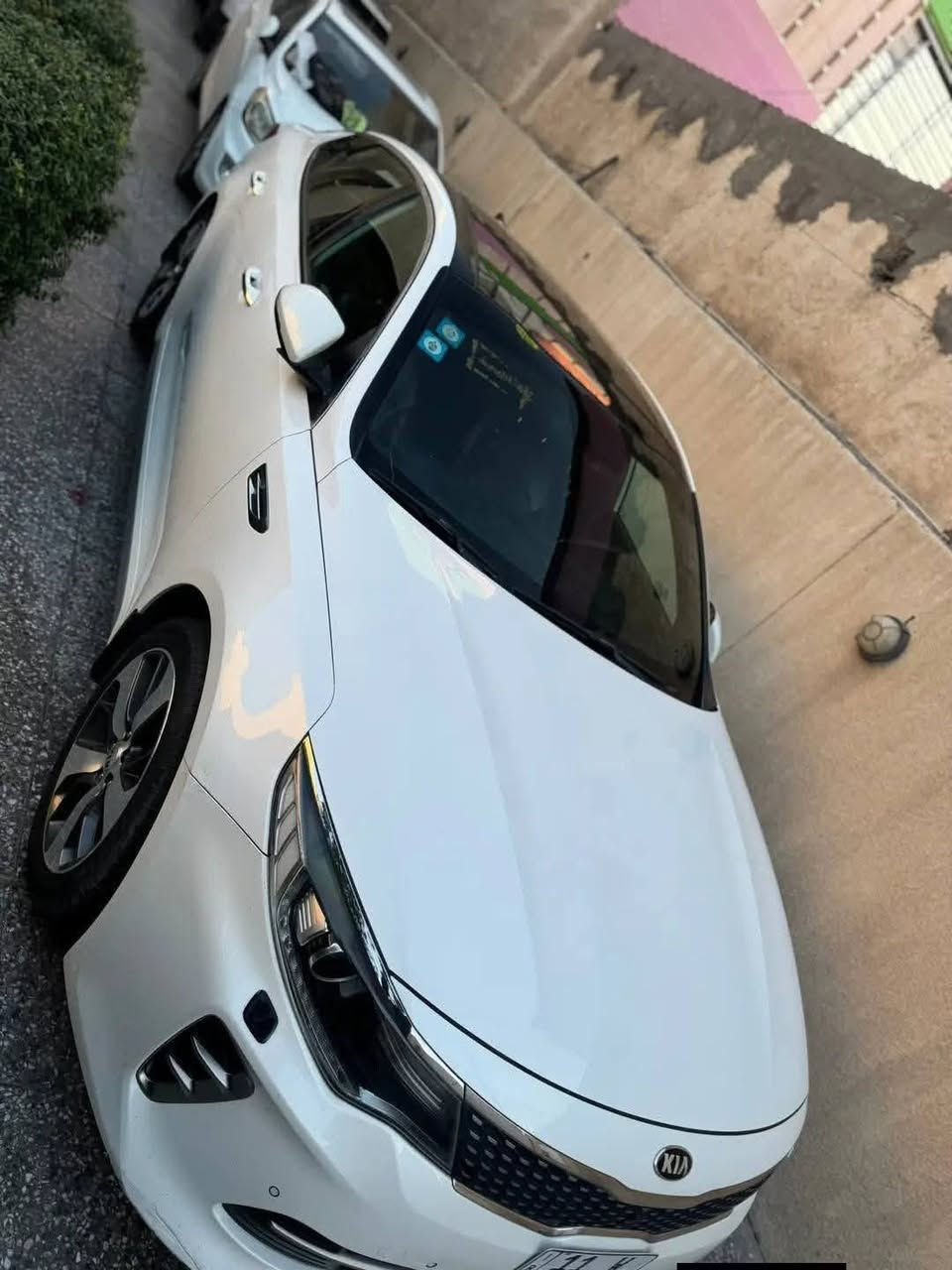 السلام عليكم
كيا اوبتما 2016 جيتي لاين خليجي 
فول مواصفات للاخير اعلى فئة......  1/1

المحرك: 2400 سي سي
الحالة: مكفولة من الصبغ والتبديل
السيارة بحالة ممتازة جداً 

المواصفات:
 • تشغيل بصمة 
 • فتحة بانوراما
 • شاشة نافيجيشن مع نظام Apple CarPlay
 • تحكم كامل من المقود (ستيرن) + ستيرن رياضي حرف D
 • 3 وضعيات قيادة
 • كراسي جلد كهربائية مع تدفئة وتبريد
 • خزن كراسي (ميموري)
 • كشنات لون ماروني
 • حساسات أمامية وخلفية
 • 4 كاميرات مع كاميرا خلفية دوّارة
 • رادار نقاط عمياء جانبي وخلفي
 • تدفئة في المقود
 • أضواء زينون بعدسة متحركة مع المقود
 • إضاءة LED نهارية/ليلية + ضوء خلفي LED
 • نظام صوت Harman Kardon مع 10 سماعات + مضخم أمامي وخلفي
 • 12 وسادة هوائية (Airbag)
 • زرار إضاءة (Fog Light)
 • ماسحات أوتوماتيكية عند المطر
 • هاند بريك بصمة + نظام Auto Hold
 • نظام تحديد المسار
 • مرايا جانبية كهربائية – قابلة للطي – مع تدفئة
 • صندوق ذكي يفتح عند الاقتراب
 • نظام تبريد مزدوج (ثلاجة قطعتين)
 • هوائي (أريل) طيّارة مع نافيجيشن
 • النوافذ الأمامية أوتوماتيكية
 • دبل كزوز (عادم مزدوج)
 رقم بغداد الجديد بإسمي 

مكاني بغداد / حي العامل

السعر :: خاص 

رقم صاحب السيارة 
***********
