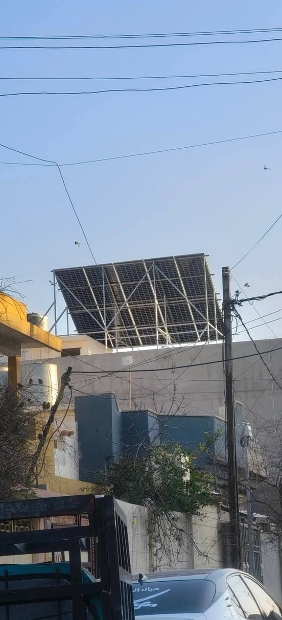 يعلن مكتبنا عن تجهيز ونصب منظومات الطاقة الشمسية للمنازل السكنية والأراضي الزراعية بكادر هندسي وإشراف مهندس كهرباء مختص وبخبرة 10 سنوات في مجال الطاقة الشمسية، علما أن جميع المواد المستخدمة من منشأ رصين.
تخلص من مشاكل الكهرباء إلى الأبد مع كهرباء 24 ساعة.
تبدأ الأسعار من 4 مليون يشمل التنفيذ بشكل كامل 
(15 أمبير نهاري - 15 أمبير ليلي)
بوردات حماية AC + DC أمان كامل للمنظومة.
بورد بازبار احترافي لتوزيع التيار بشكل متوازن.
تمديدات وكابلات أصلية + تركيب هندسي نظيف ومرتب.
للحجز والاستفسار راسلنا خاص أو اتصل بنا 
م.محمد / ***********
