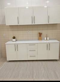 كاونتر خشب • ٢م • سنك ١م٢٠