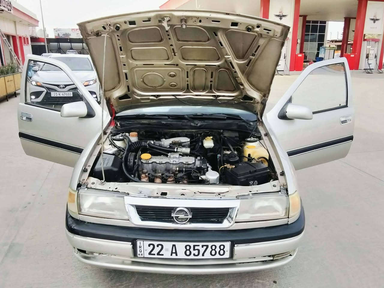 اوبل فيكترا وارد يابان 
محرك 20 كيرمحرك شرط 
تبريد بدون ضربه حتى هيلال بيلادي 
بدون خياس
رقم هزه جديد سنويه 2025 شهر 8
رقم اربيل دولي 
سياره جاهز بدون نواقص 
شرط فحس او تراي وين ماتريد استفسار اكثر خابر
***********====***********
مكان سياره كركوك خلف مستشفى ازادي
