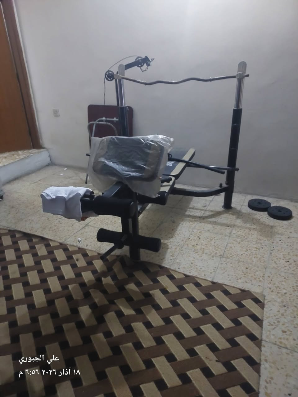 للبيع جيم منزلي
مكاني بغداد الدوره
سعر ١٠٠ وبي مجال
رقمي ***********
