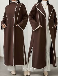 معطف نسائي • صوف أصلي • مقاسات L,XL,XXL